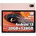 Produktbild DOOGEE U10 Pro Tablet 10 Zoll, 20GB RAM +128GB ROM(1TB TF), Android 13 Tablet PC, IPS HD-Bildschirm, 5060mAh Akku, 8MP+5MP, Bluetooth 5.0/TÜV Eye Protection/WiFi 6/Widevine L1/OTG, Rosa