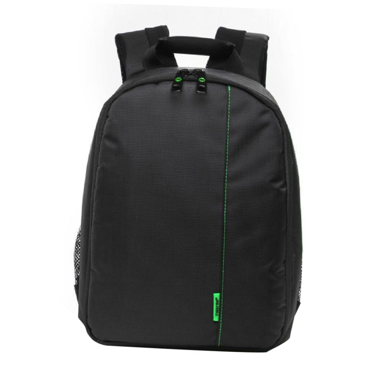 PartyKindom Zaino per Fotocamera Reflex Dslr Scomparti Regolabili e Predisposizione per Obiettivo Fissato, Borsa Fotografica in Nailon Maniglie e Cinghie per Spalle