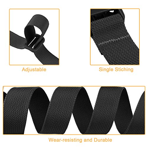 MAGARROW 24" 40" 60" 100" Strap Buckle Packing Straps Adjustable 1-Inch Belt3