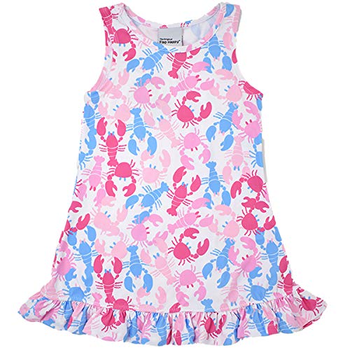 Image of Flap Happy Girls' Toddler UPF 50+ Jillian A-line Dress