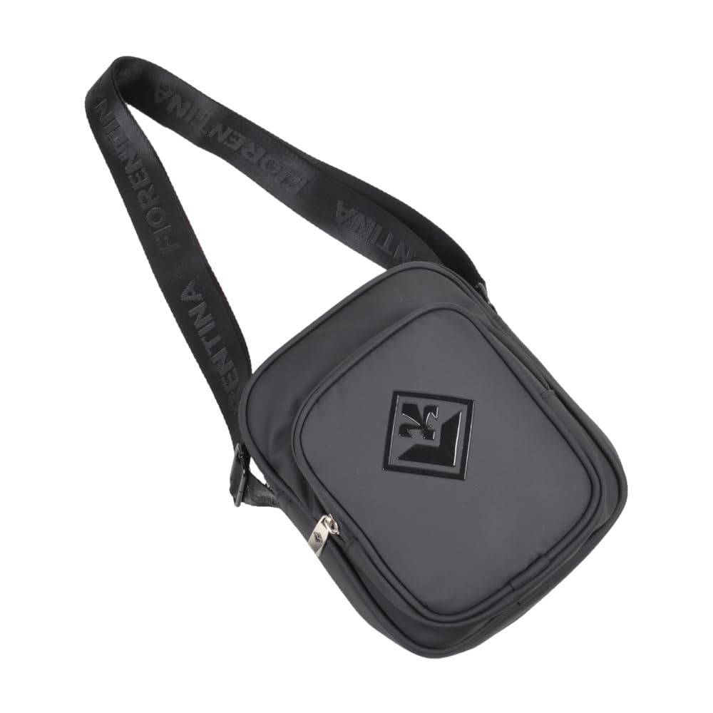 323457 Fiorentina, Borsa Tracolla Unisex-Adulto, Nero, Standard