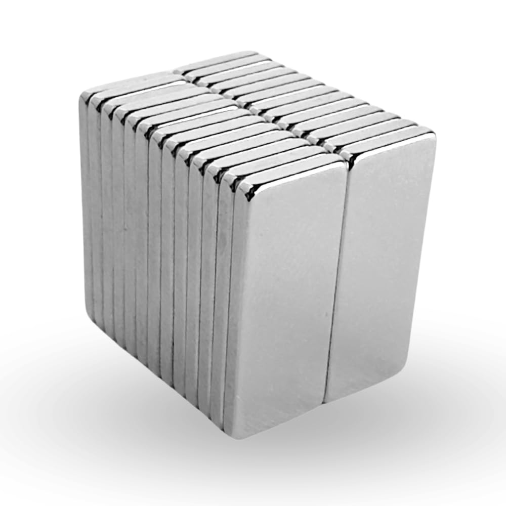 MaajeeKuto Würfel-Magnet – Extra stark, 3 Stück