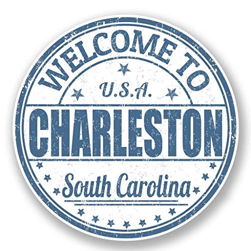 Charleston South Carolina Round Metal 0.75" Lapel Pin Hat Shirt Pin Tie Tack Pinback2