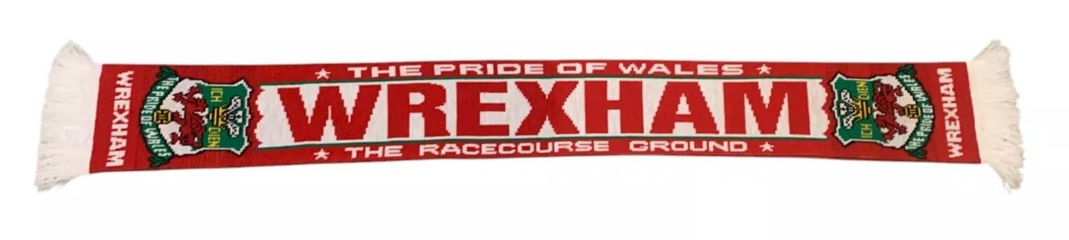Wrexham Fan Schal - Fußball Jaquard Schal