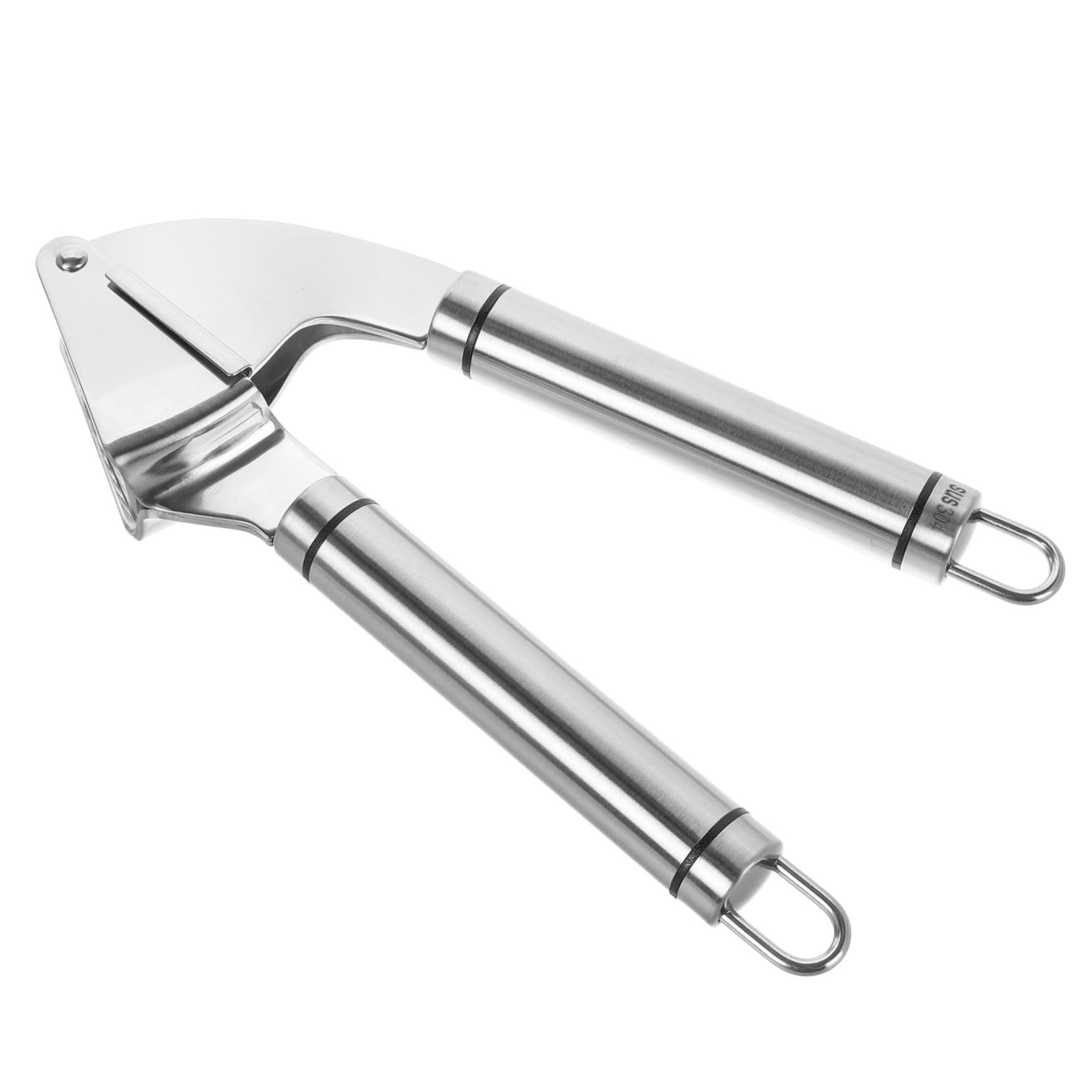 Hemobllo 1set Manual Garlic Press Stainless Steel Garlic Mincer Ergonomic Design for Effortless Crushing and Easy Cleaning Ginger and More
