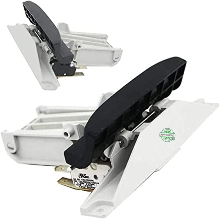 6-920117 CKD920117X compatible with Admiral, Caloric, Crosley, Jenn Air, Maytag Dishwasher Door Latch Assembly (Black) fits old number 6-920117