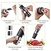 Electric Salt and Pepper Grinder Set Battery Powered Automatic Operated Pepper Grinder Gravity Salt and Pepper Mill Refillable with Light