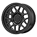 KMC KM717 17x8.5 5x5.5" 0mm Satin Black Wheel Rim 17" Inch