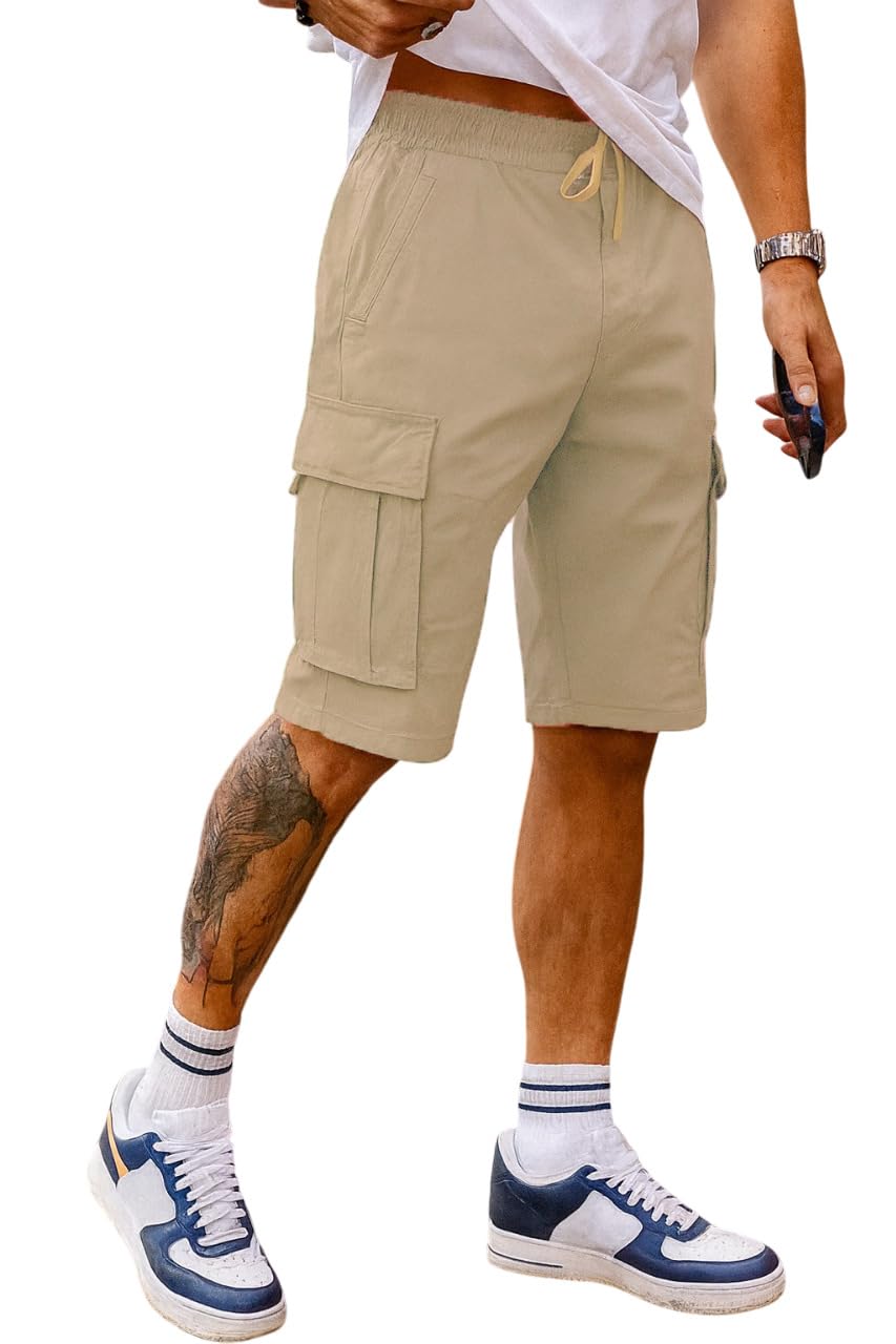 ragzo Casual Elastic Cotton Shorts for Men Stylish-picture-27