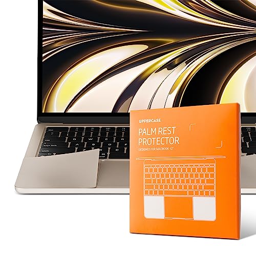 UPPERCASE GhostShield Premium Palm Rest Protector Skin Cover Set, Scratches and Wear Protection
