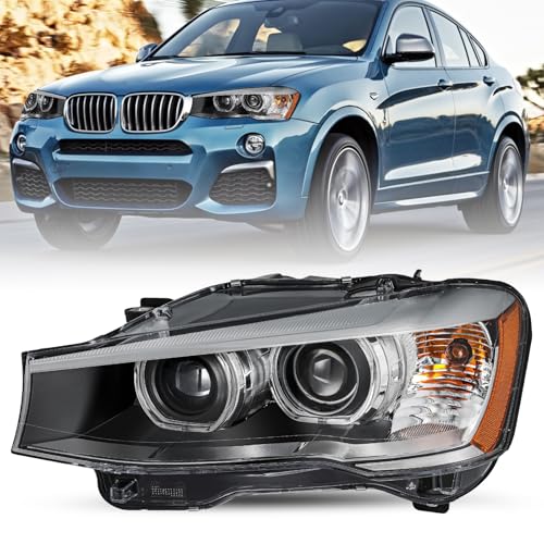 JSBOYAT HID w/AFS Headlights Assembly Fit for 2015-2018 BMW X3/X4