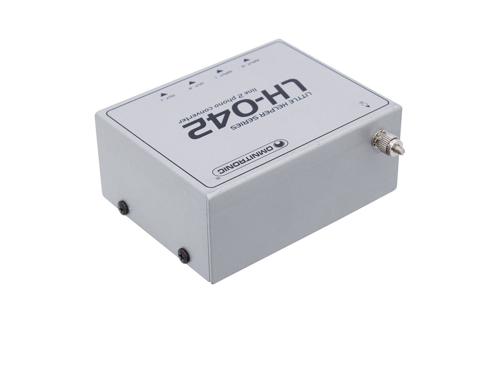 Omnitronic 10355042 LH-042 - Convertidor de Línea/Phono