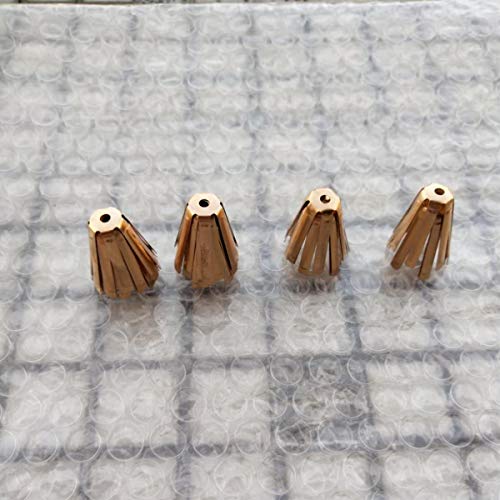 kepoda 10Pcs/Pack Universal Brass Golf Shaft Adapter Shims Fits .335 .350 .355 .370 for All Shaft, Brown - Image 3