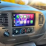 [Estéreo de automóvil para Ford Expedition 1998-2002] Esta radio estéreo de automóvil es compatible con Ford Expedition 1998-2002.Verifique el modelo de su automóvil antes de realizar su pedido, calcule el año y el número de modelo y verifique la compatibilidad. El sistema operativo Android 13, alto rendimiento, 2 GB de RAM y 32 GB de ROM, garantiza un funcionamiento fluido y una respuesta más rápida.