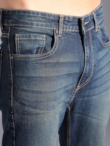 Image of HIGH STAR Men's Mid Rise Regular Jeans
