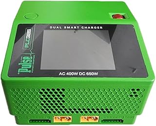 Pulse Ultra PLC325 Duo AC/DC Battery Charger LiHV Capable; AC100~240V & DC 6.5~30V Input and1600mA x 2 (HELIDIRECT)