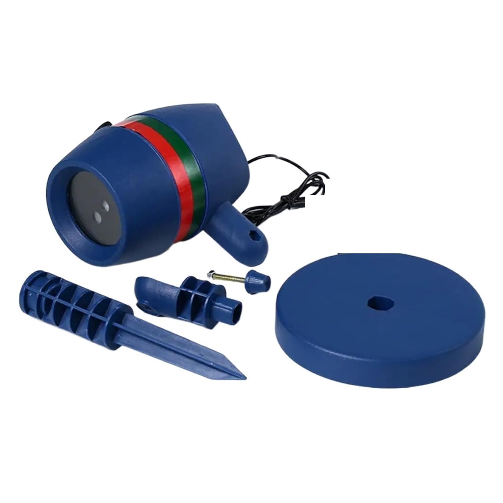 Projektor Światła Zewnętrzny, Dekoracja świąteczna Lampa trawnikowa Usb 1 szt. Lekka dekoracja wnętrz Przenośny reflektor zewnętrzny Kolorowa lampa Kreatywna Na Świąteczny Projektor Domowy Pokaz Świat