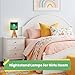 JCFANGALLERY Cute Kids Bedside Desk Table Lamp Chrome Dental Tools Blue dentals Pictures Children Nightstand Lamp, Tripod Small Night Lights Linen for Nursery Room Bedroom Dorm Decor