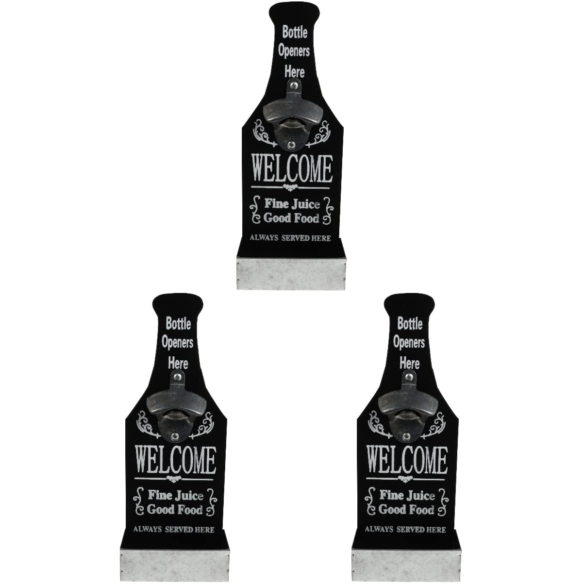 Cabilock 3 Pz apri bottiglia per natale strenne natale apribottiglie muro coperchio pasticcione apriscatole apribottiglie per birra di birra creativo ferro da stiro