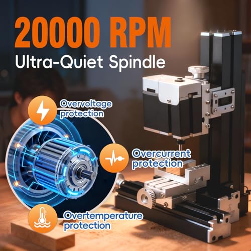 AcmeFlare Mini Milling Machine 60W
