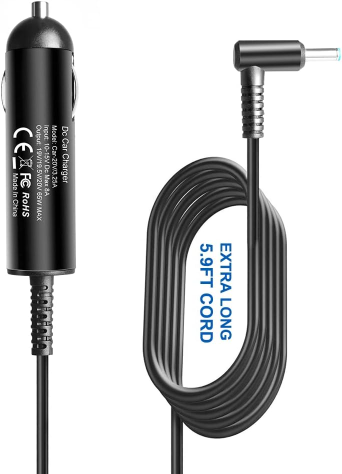 65W 45W 19.5V Laptop Charger DC Adapter Compatible with HP X360 Pavilion 15-F Envy Spectre Elitebook 850-G3 840-G3 820-G3 745-G3 725-G3 755-G3 840-G4 820-G4 850 ProBook Auto Vehicle Supply