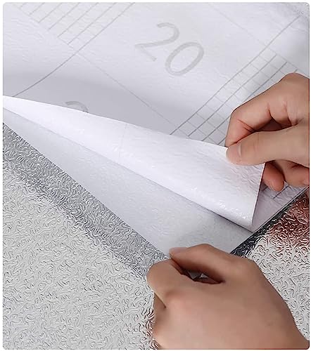 Image of Barebeauty 60 x 200 cm Kitchen Wallpaper, Self Adhesive Oil Proof Waterproof Wall Sticker for Kitchen, Anti-Mold Heat Resistant Backsplash Wall Covering (Pack of 3, 38.76 Sq. Ft. Approx)