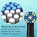 8PCS IO Toothbrush Replacement Heads Compatible with Oral B iO 10 9 8 7 6 5 4 3 Series Electric Toothbrush, Replacement Brush Heads Compatible with Oral B iOBlack