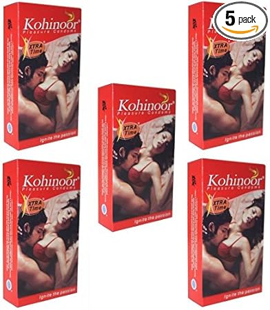 Kohinoor Xtra Time 10’S Condom (Pink) – Set of 5