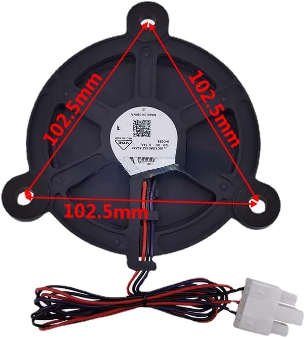 Refrigerator cooling DC fan accessories DC12V gw10c12ms1az-52z32