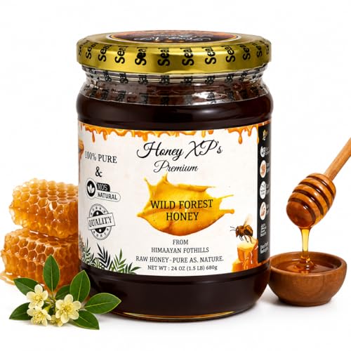 Miel Silvestre Cruda del Himalaya 680 g en Frasco de Vidrio miniatura 4