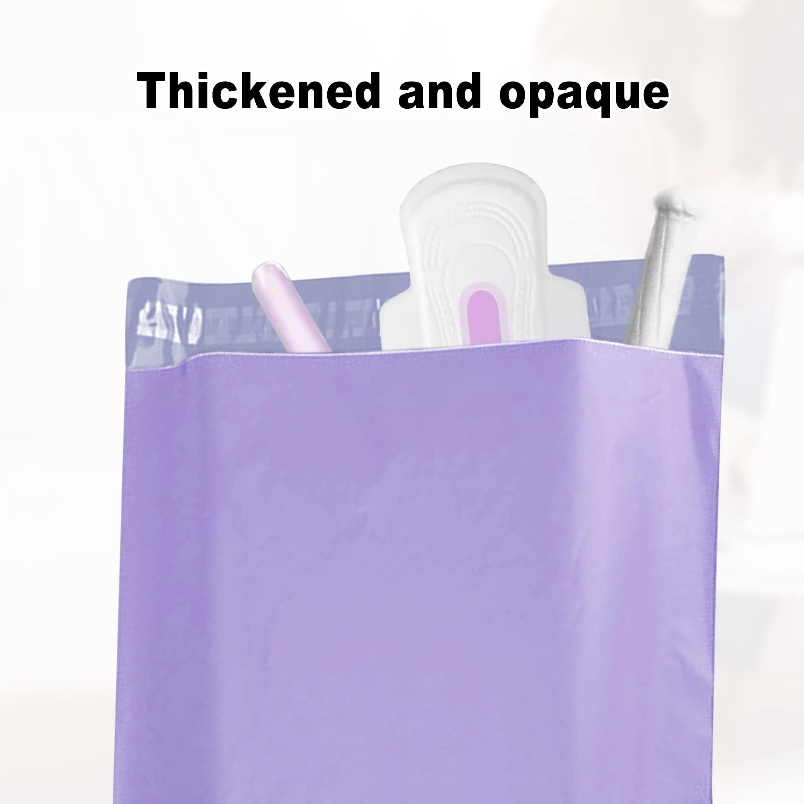 Hipruict Disposable Sanitary Bags?400 Pcs Purple Sanitary Napkin Disposal Bags, Self-Sealing Seals, Women Sanitary Disposal Bags, Privacy Protection, Disposal Sanitary Napkins, Tampons