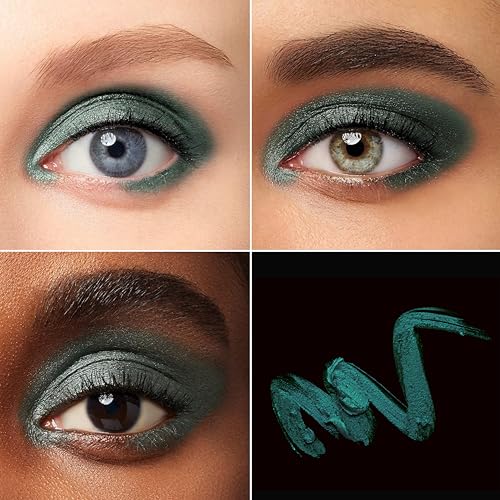 Image of FASHION COLOUR German Eyeshadow Stick Matte & Shimmer | Long Lasting, High Pigment, Blendable Eye Shadow Pencil | Built-In Sharpener | Forest Green