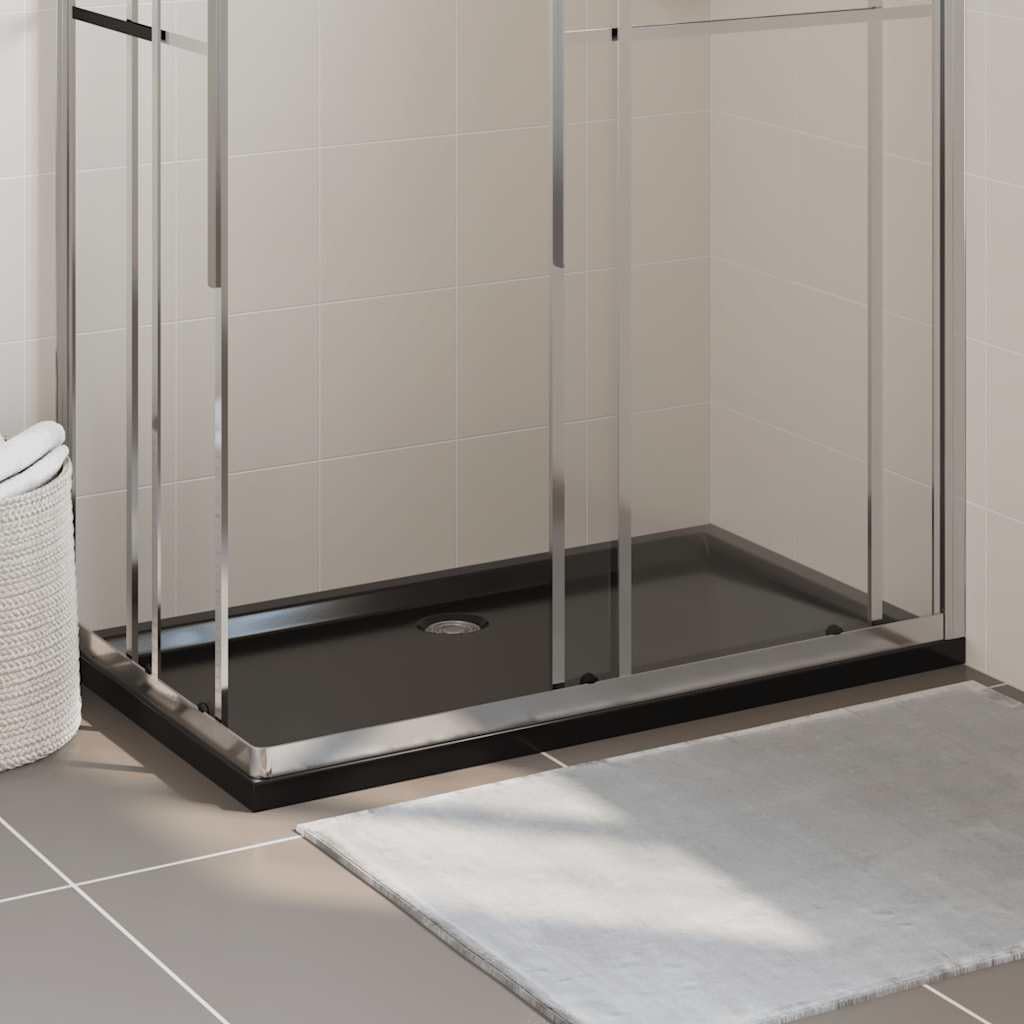 Piatto doccia rettangolare in ABS rinforzato con fibra di vetro 70 x 120 cm: piatto doccia rettangolare con soglia bassa per bagno moderno