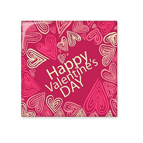 Carreaux de céramique motif rose jaune Saint Valentin 15x15 cm pour décor de cuisine et salle de bain