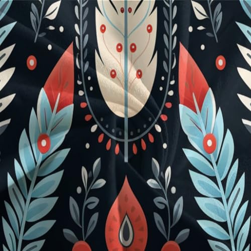 Funda nórdica suave de plumas 3D microfibra de alta calidad estilo bohemio 135x200 cm 8