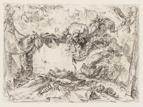 Tableaux Murale Art Ruines de Groteschi Piranesi Affiche 60x90cm