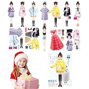 Zubehors Magnetische Anziehpuppe Prinzessin Outfit Set