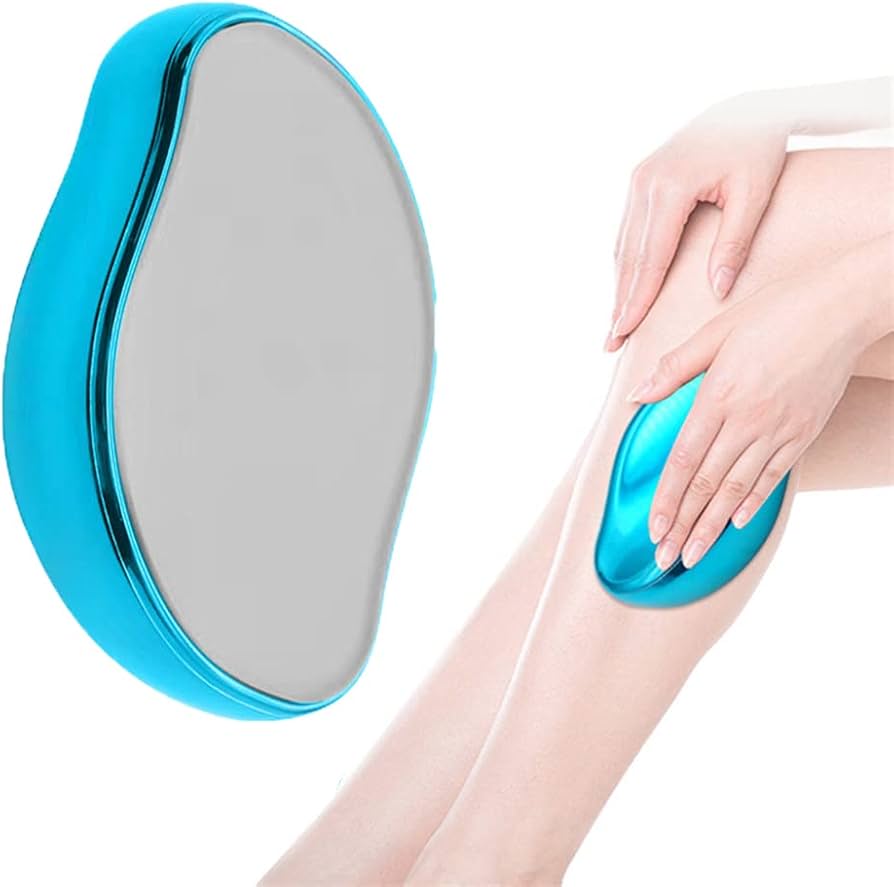 Amazon | 無痛脱毛器 クリスタルヘアイレイザー 角質除去 男女兼用