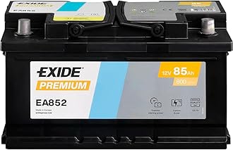 Exide Premium Carbon Boost EA852 12 V 85 Ah 800 A car battery