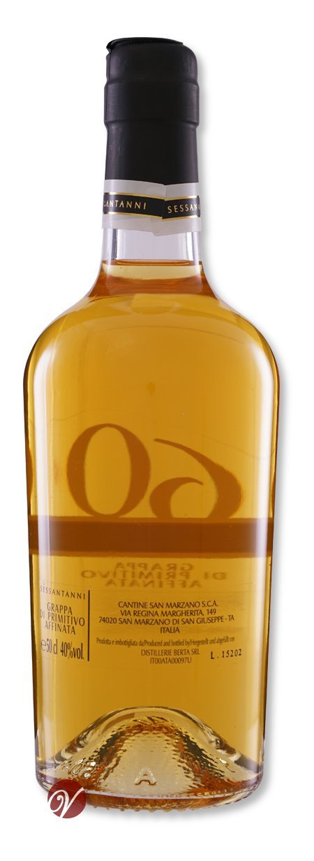 Grappa Primitivo Sessantanni Marzano