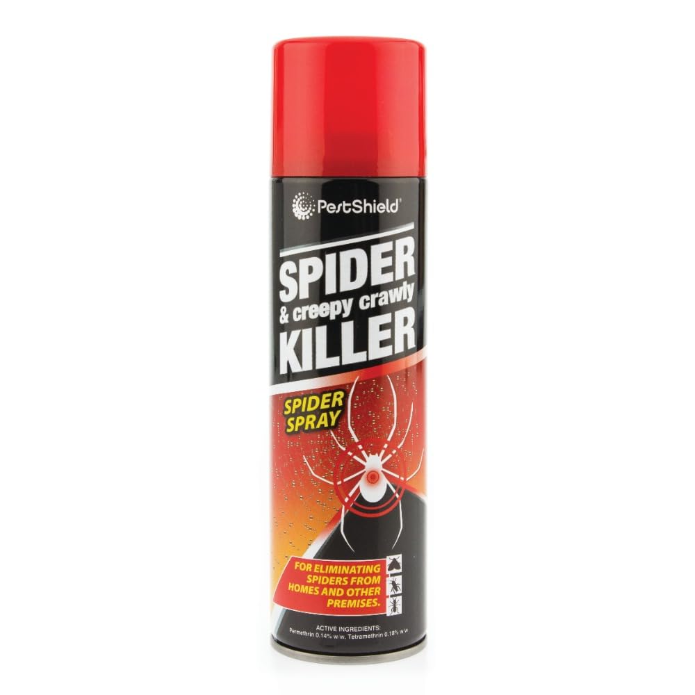 Pestshield 6 X Spider Creepy Crawly Insect Killer Spider Spray No More Spiders