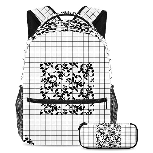 Sac à dos pour ados résistant qui allège le dos des collégiens avec sa trousse