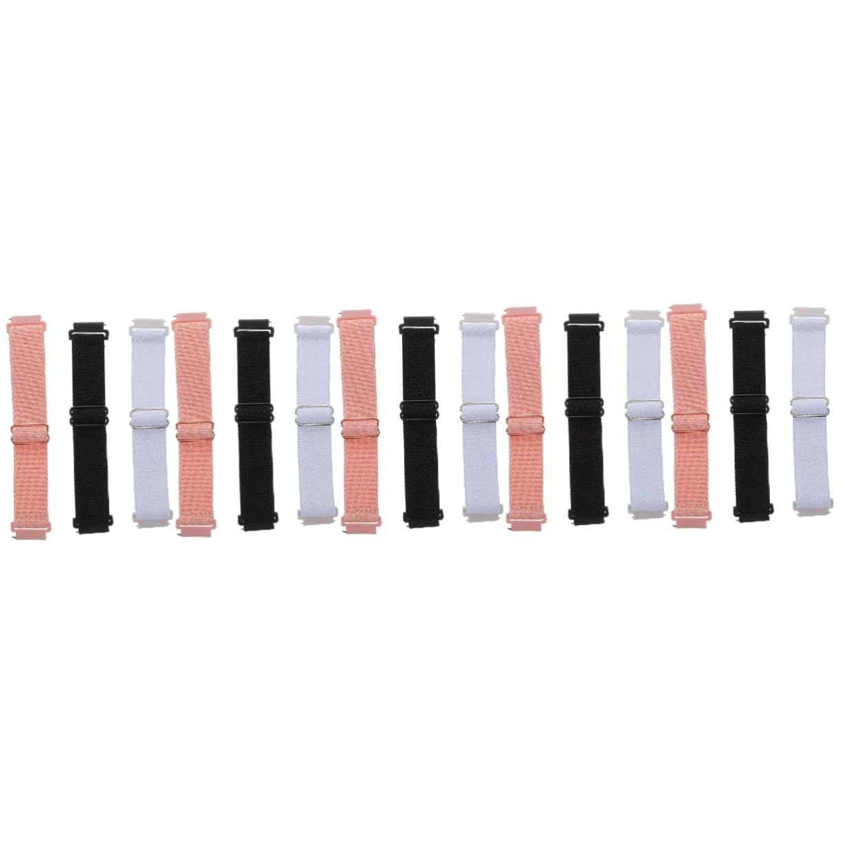 UKCOCO 15pièces Bracelet Montre Connectée Nylon Ajustable Lot De Sangle De Remplacement Respirante Et Élégante Compatible Pour Usage Quotidien Et Festif