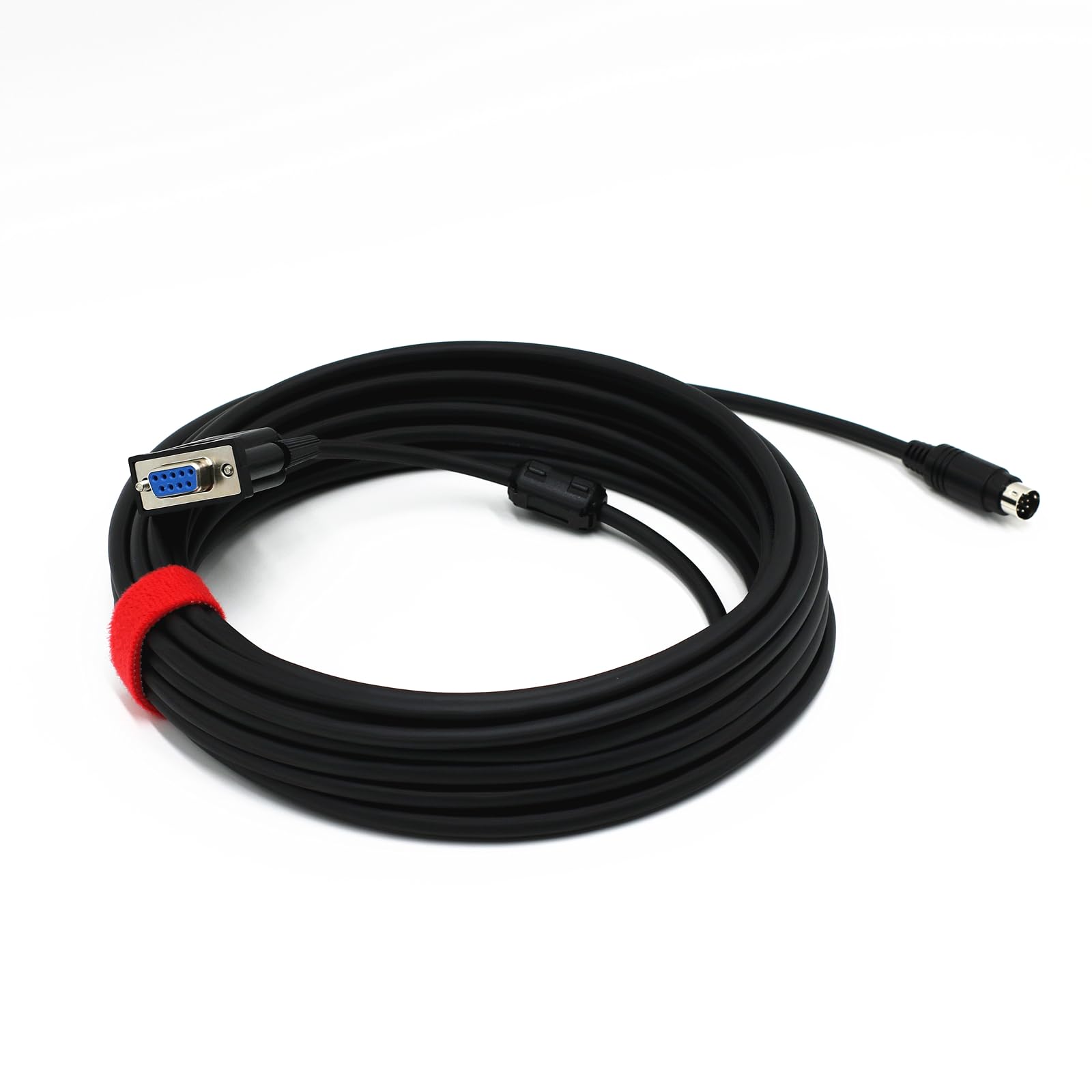 Wood Thrush PTZ - Cavo di controllo telecamera a 8 pin Mini-DIN a RS232 VISCA per controllo telecamera a lunga distanza, collegabile a joystick, tastiera o PC. Compatibile con la maggior parte delle