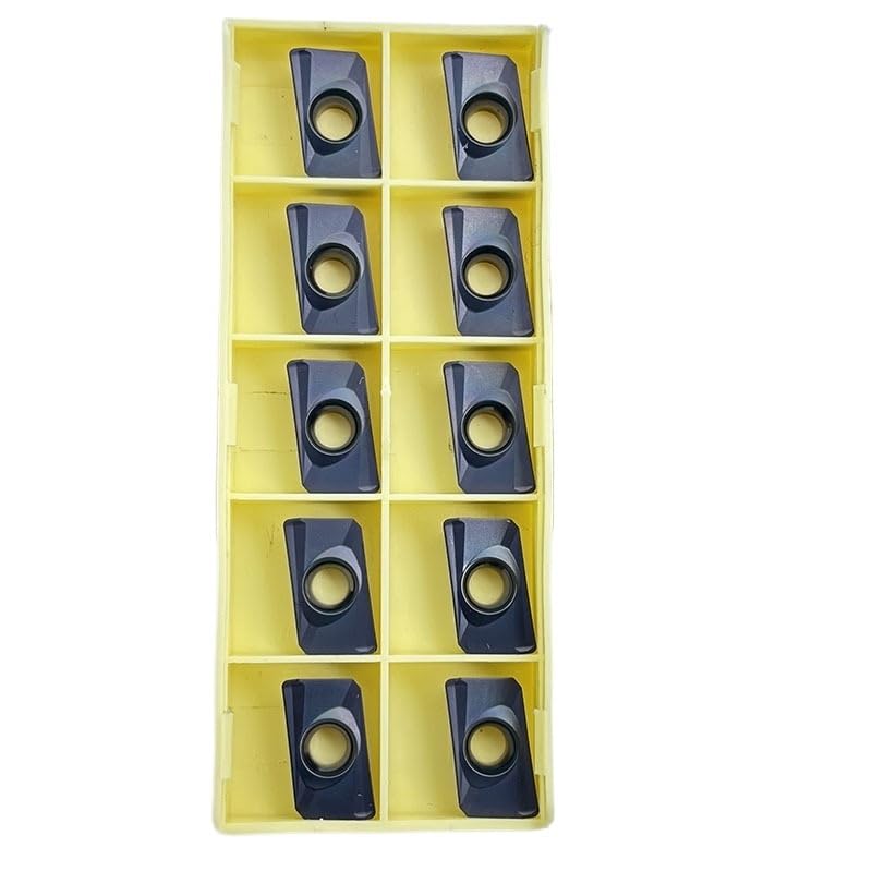 APMT1604PDER-H2 VP15TF Carbide Inserts for CNC Turning & Milling (10pcs) – Ideal for Steel, Stainless Steel, and Alloys(APMT1604 H2 Gray Black)