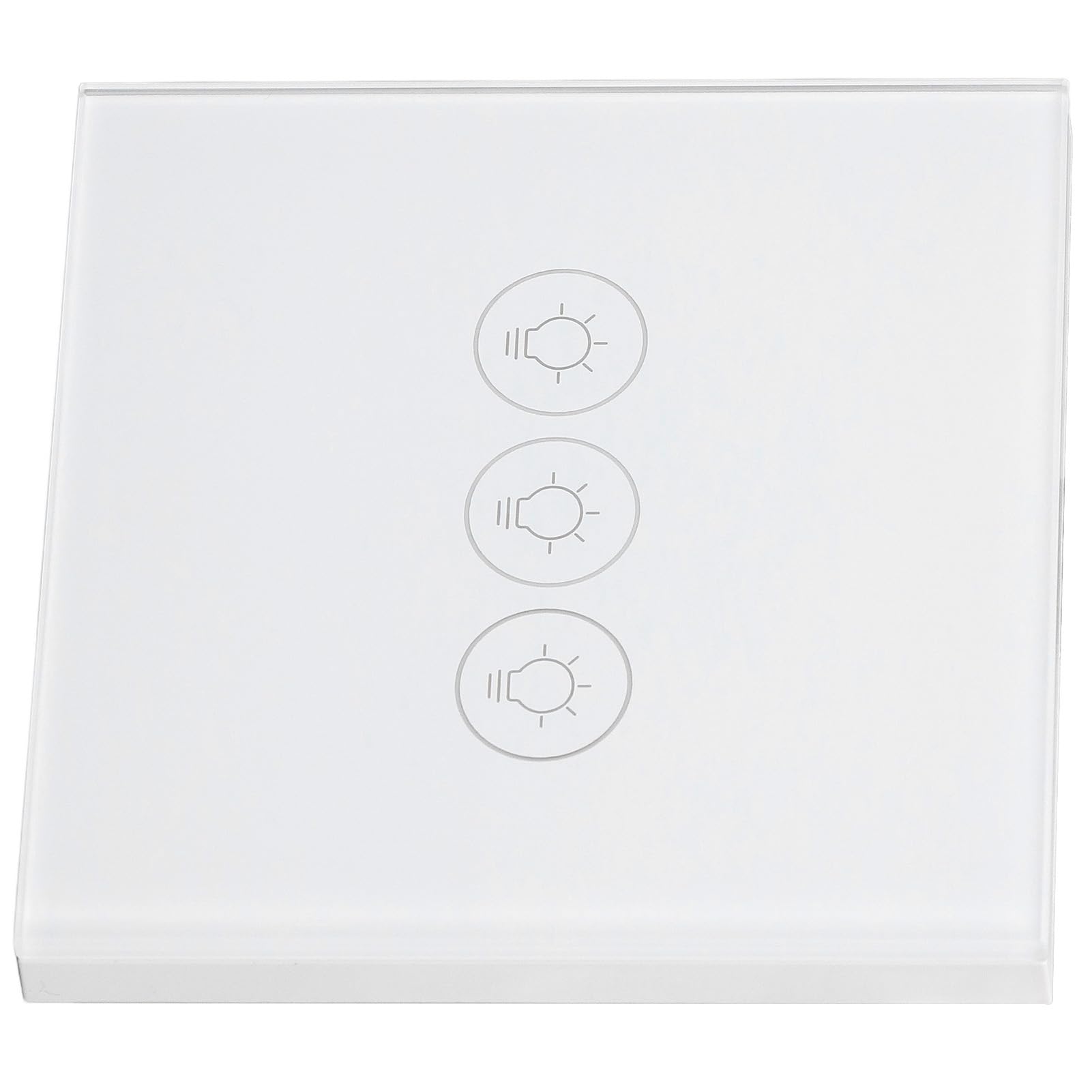Interruptor de Luz Táctil WiFi con Temporizador, Tamaño 8,6 Cm