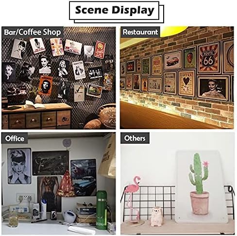 Ensound Targa da parete in metallo, 15,2 x 20,3