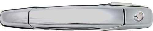 Partomotive For 2007-2014 Sierra 2500 HD Front Left Exterior Door Handle Chrome