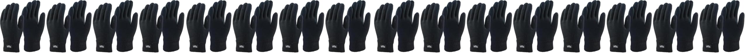 Blackrock BLACK THINSULATE LINED WOOLLY GLOVES