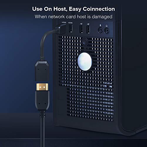 Andtobo Hdmi Male To Female Hdmi High-Speed Extension Cable For Google Chrome Cast,Roku Stick,Tv Stick,Xbox,Ps3/4-2Pack #TOP7